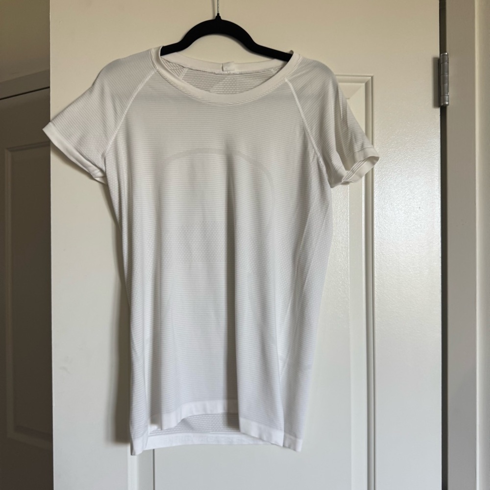 lululemon athletica White Short Sleeve Tee